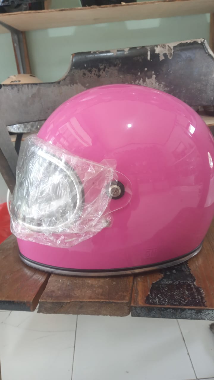 Retro Classic - Deep Purple - Motorcycle helmet - Rp 340.000