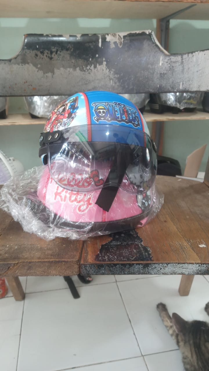 Kids Mini - Baby Pink - Motorcycle helmet - Rp 150.000