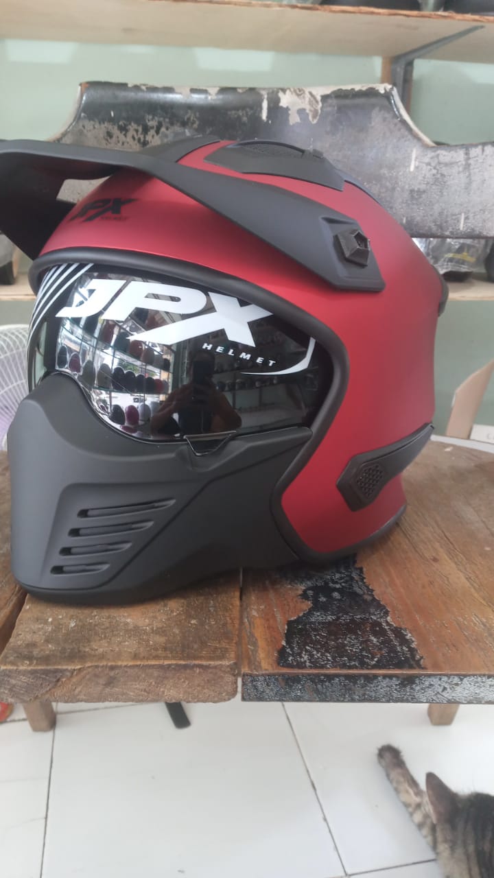 Full Face Premium - Cat Ear Pink - Motorcycle helmet - Rp 1.150.000