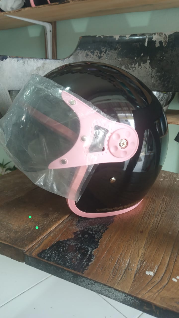 Retro Sport - Gloss Pink - Motorcycle helmet - Rp 370.000