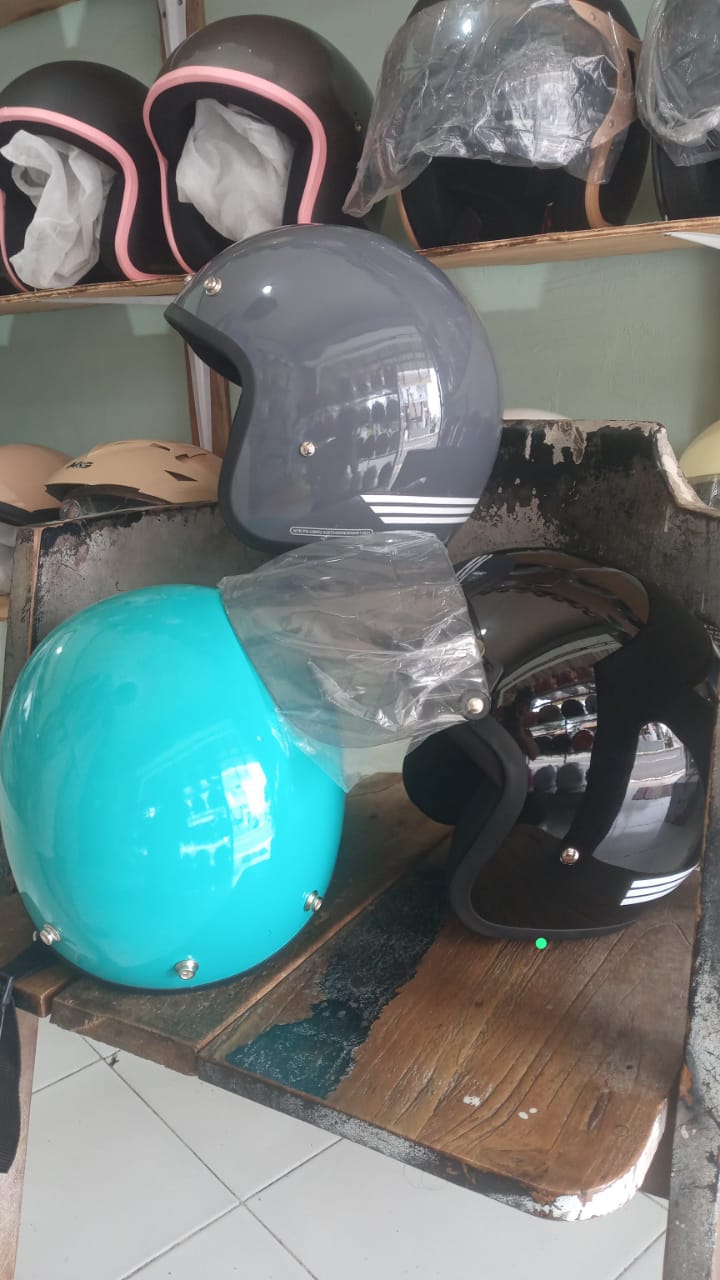 Budget Sport - Visor Black - Motorcycle helmet - Rp 250.000